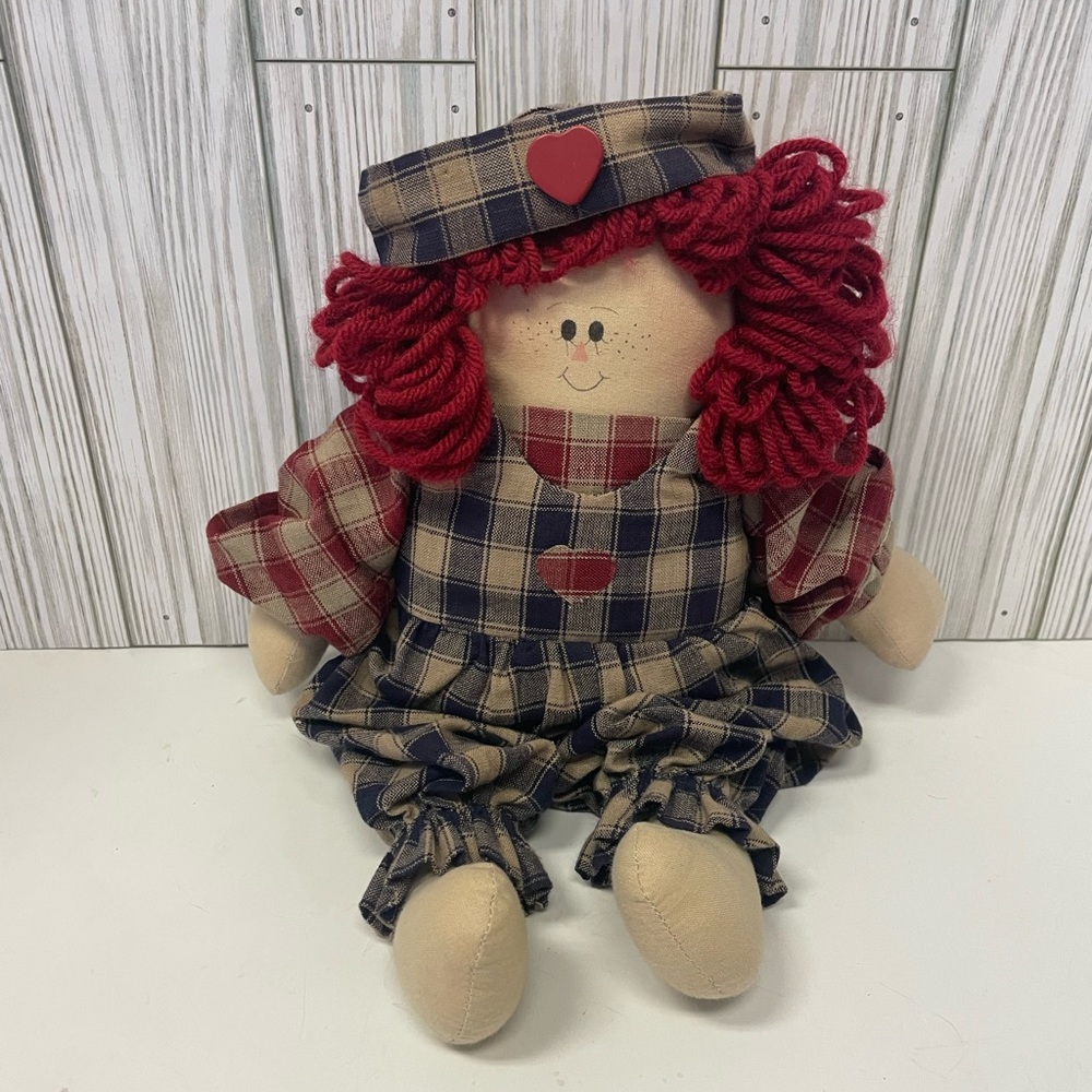 Handmade Primitive Cloth Rag Doll